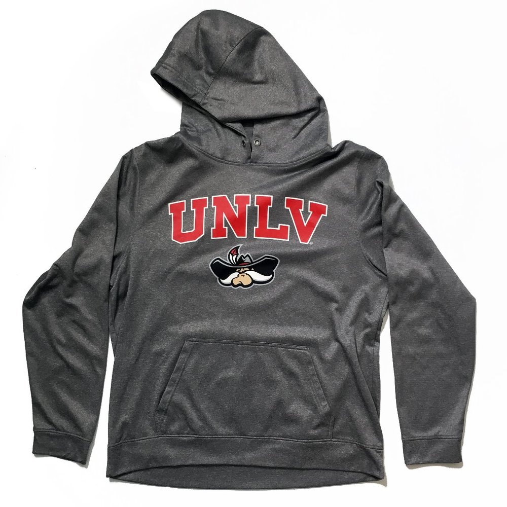 UNLV College Grey Pullover Hoodie Sz XL